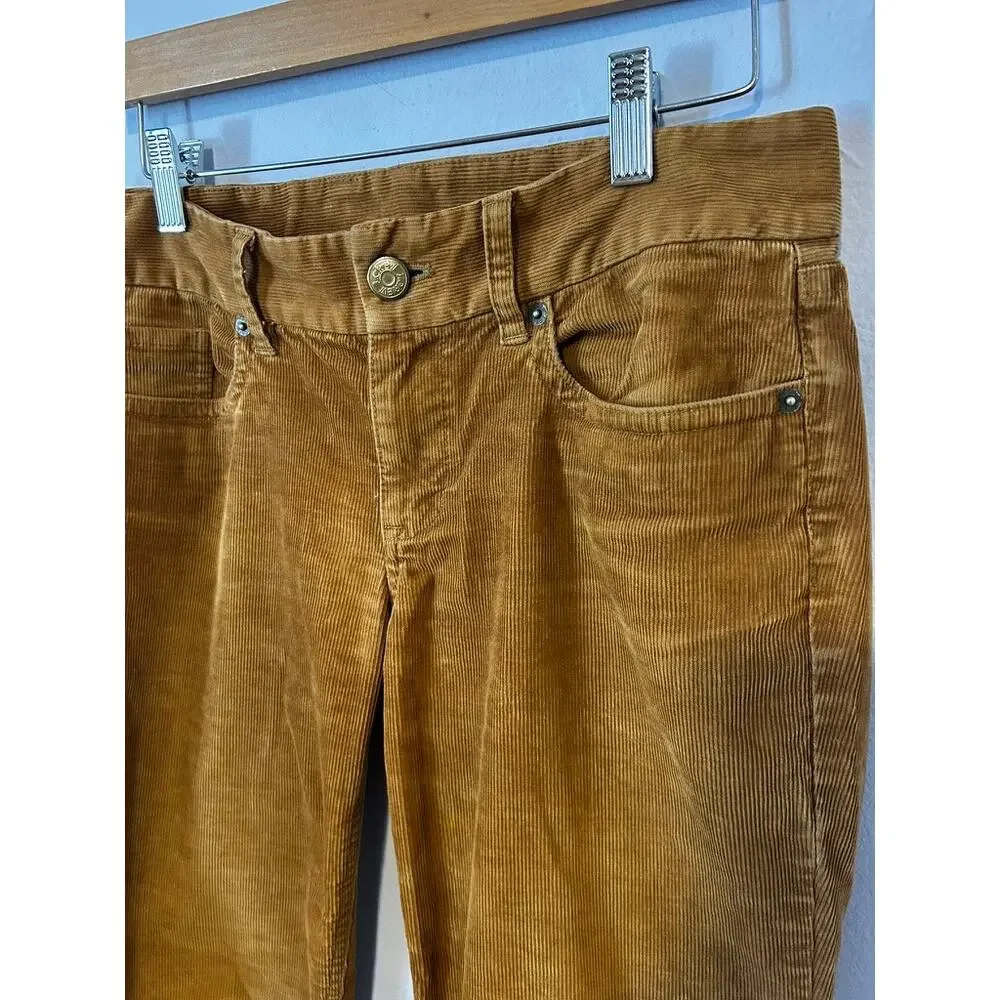 Brown J Crew Favorite Fit Loose Straight Corduroy Pants  - (Women's 28S‎ | 32S)